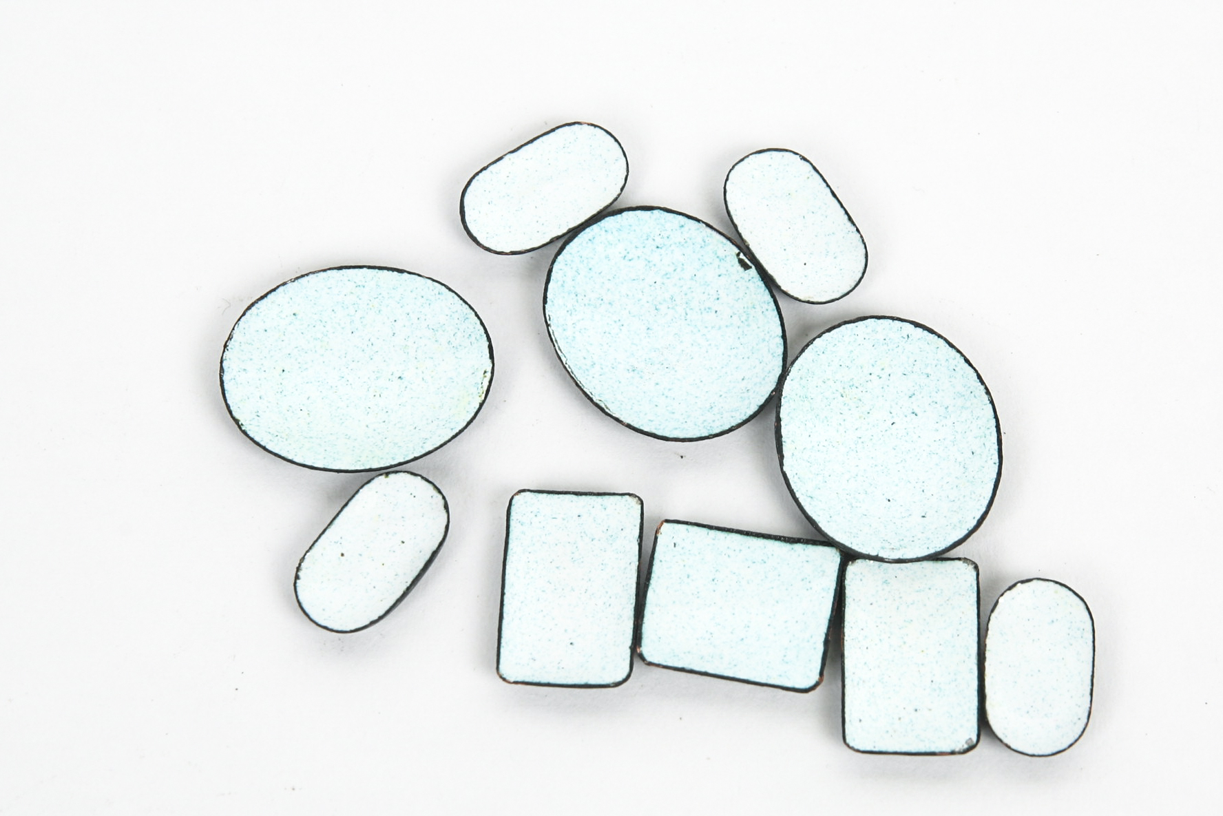 Grouping of Vintage Russian Enamel on Copper Pieces