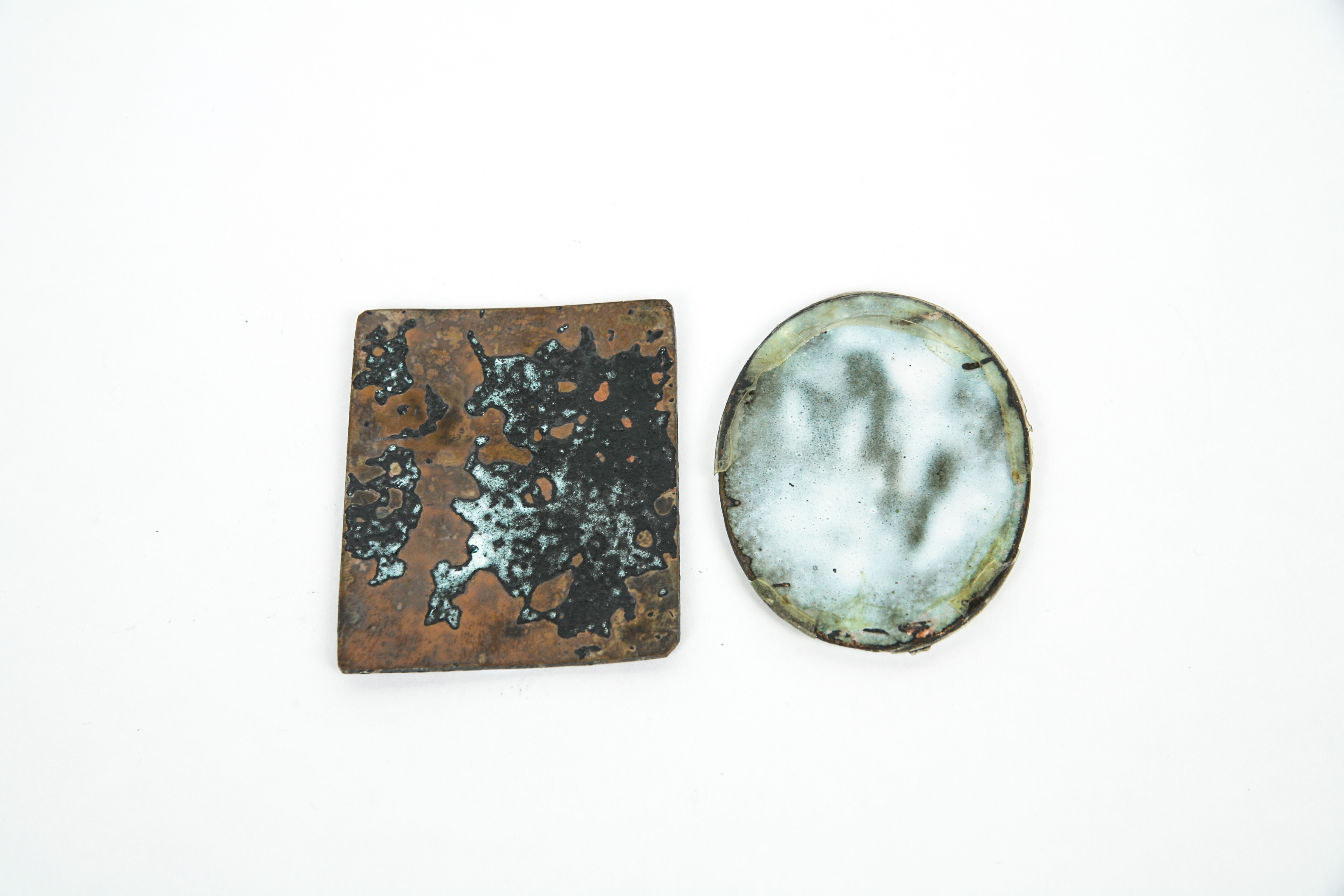 Enameled and Painted Images on Copper