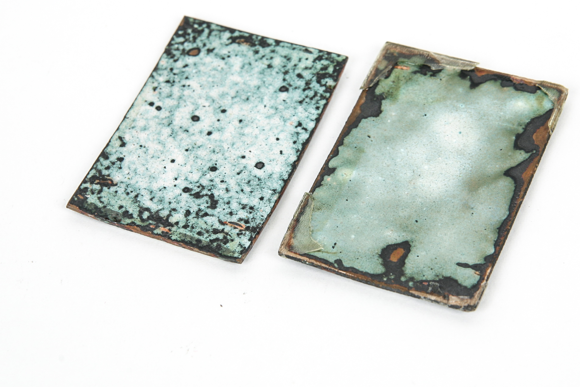 Enameled Images on Copper