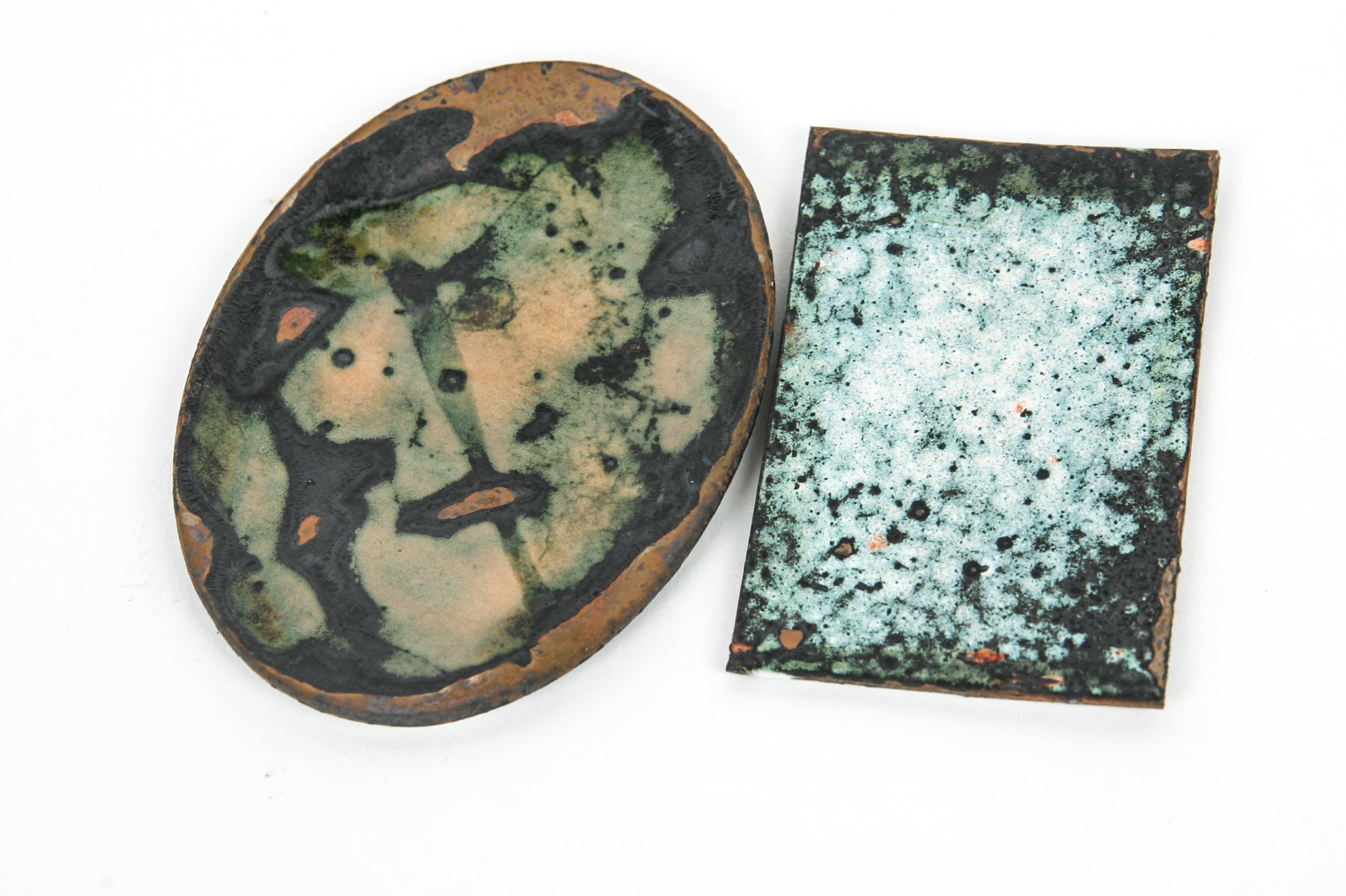 Enameled and Painted Images on Copper