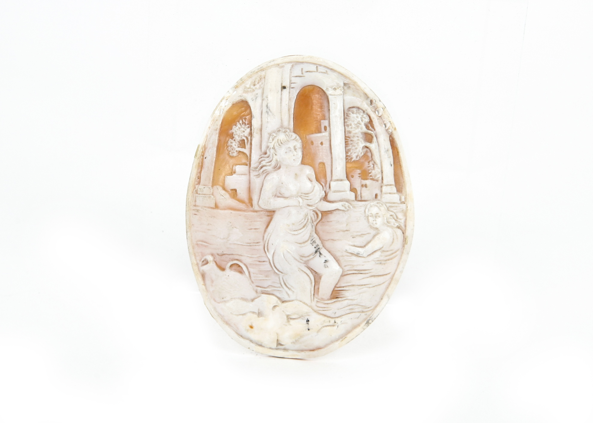 Large Unmounted Shell Cameo