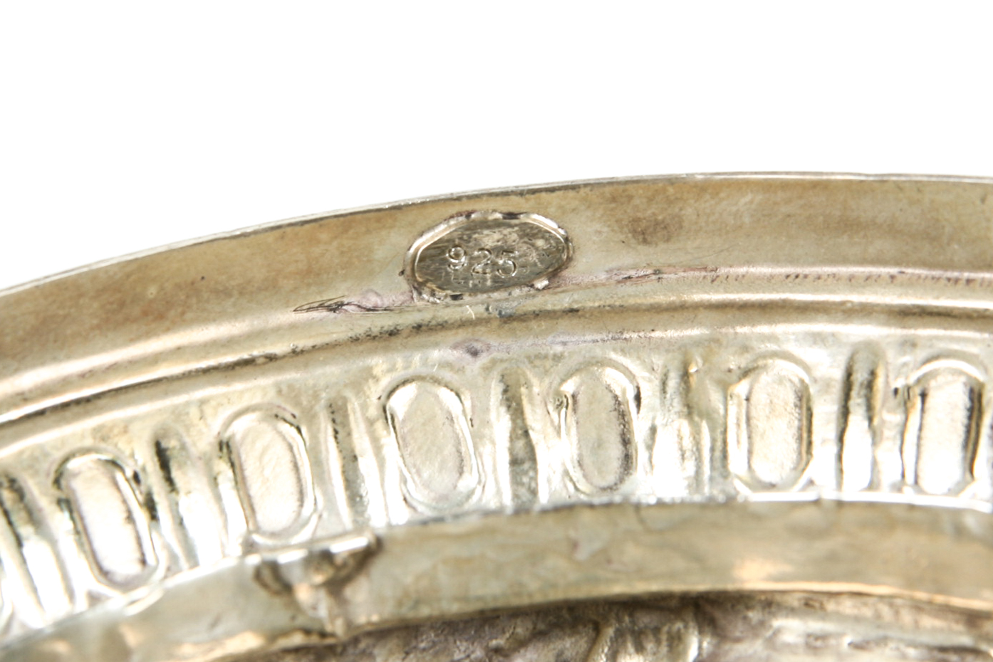 Sterling Silver Renaissance Style Cherub Double Lined Mug