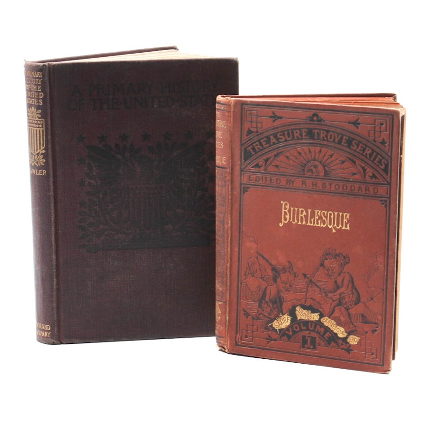 Pair of Antique Books