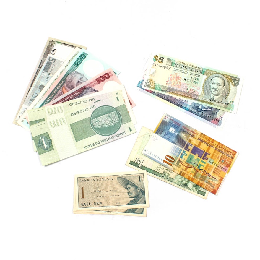 Foreign Bank Note Collection