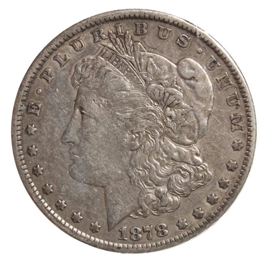 1878 Morgan Silver Dollar Coin