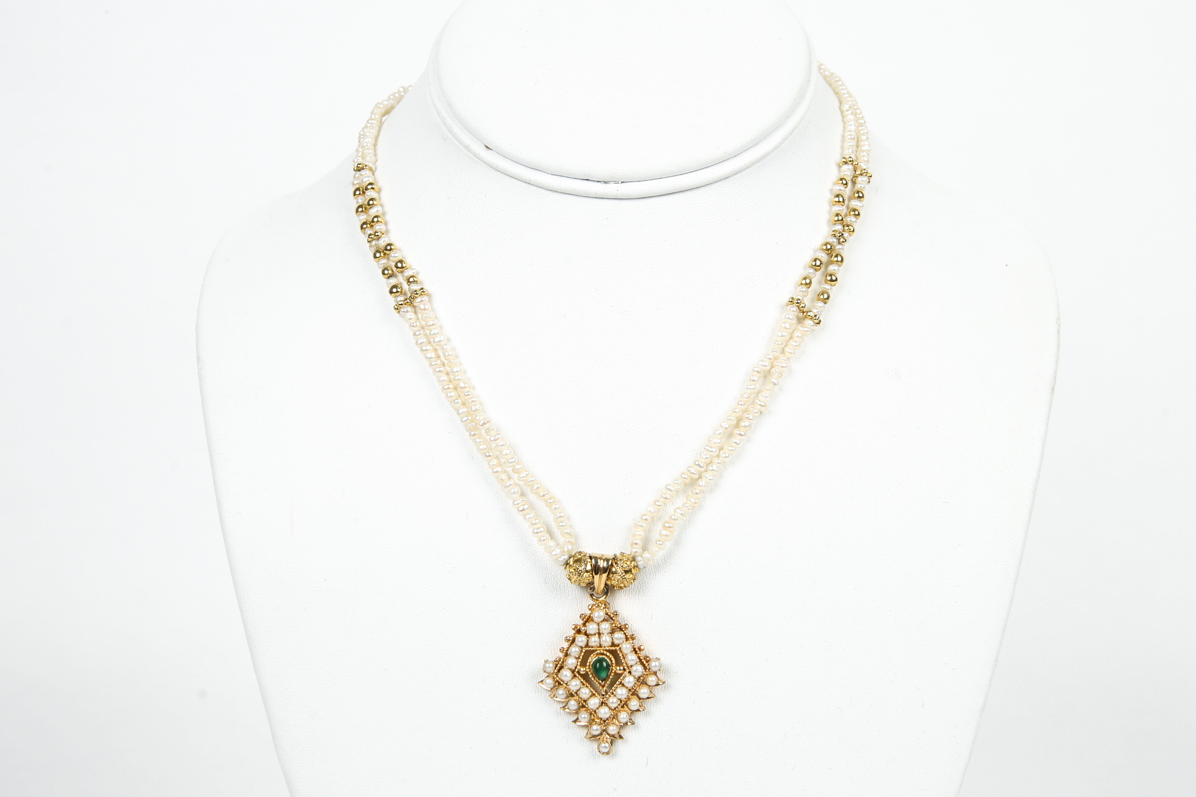 Indian Seed Pearl Necklace