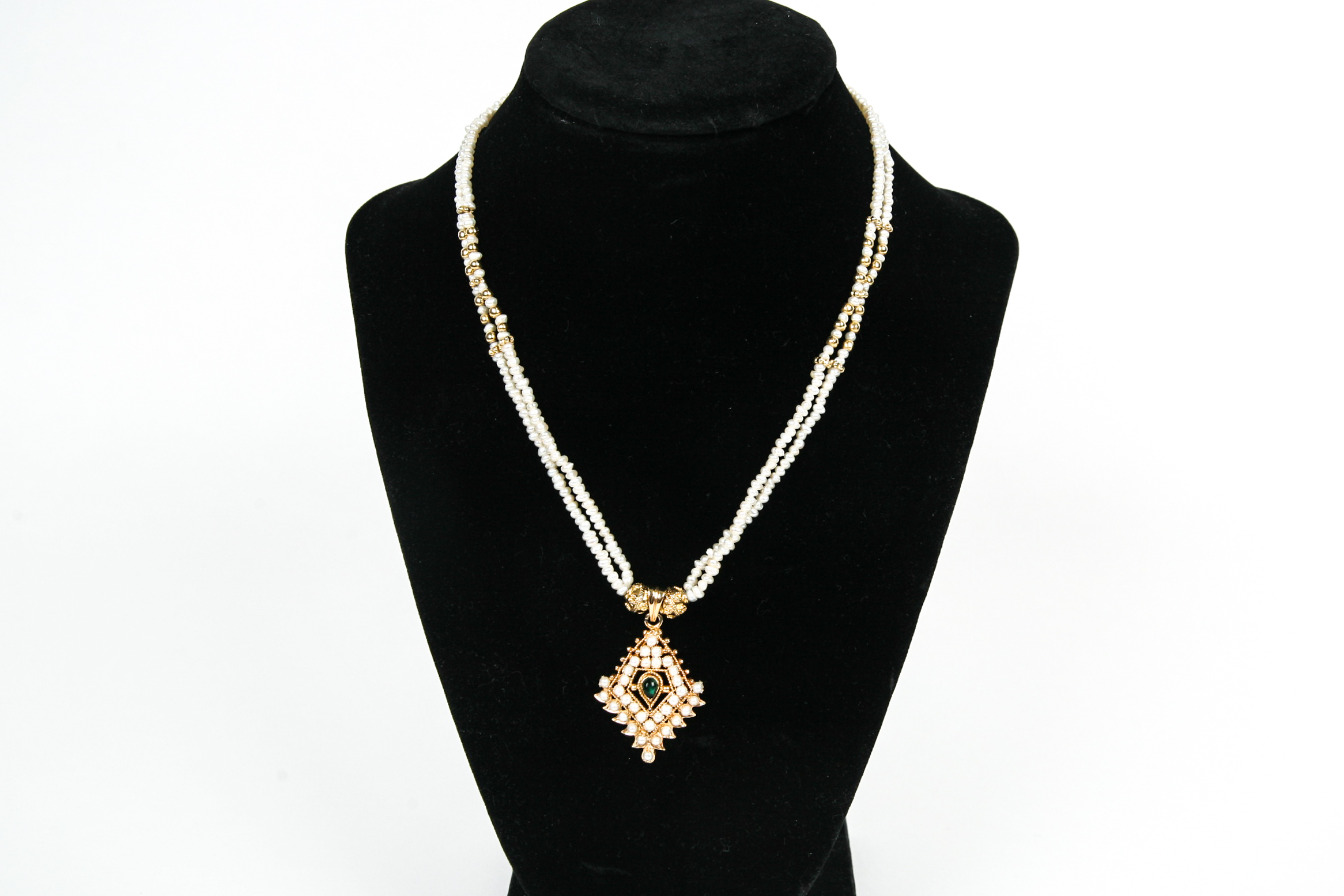 Indian Seed Pearl Necklace