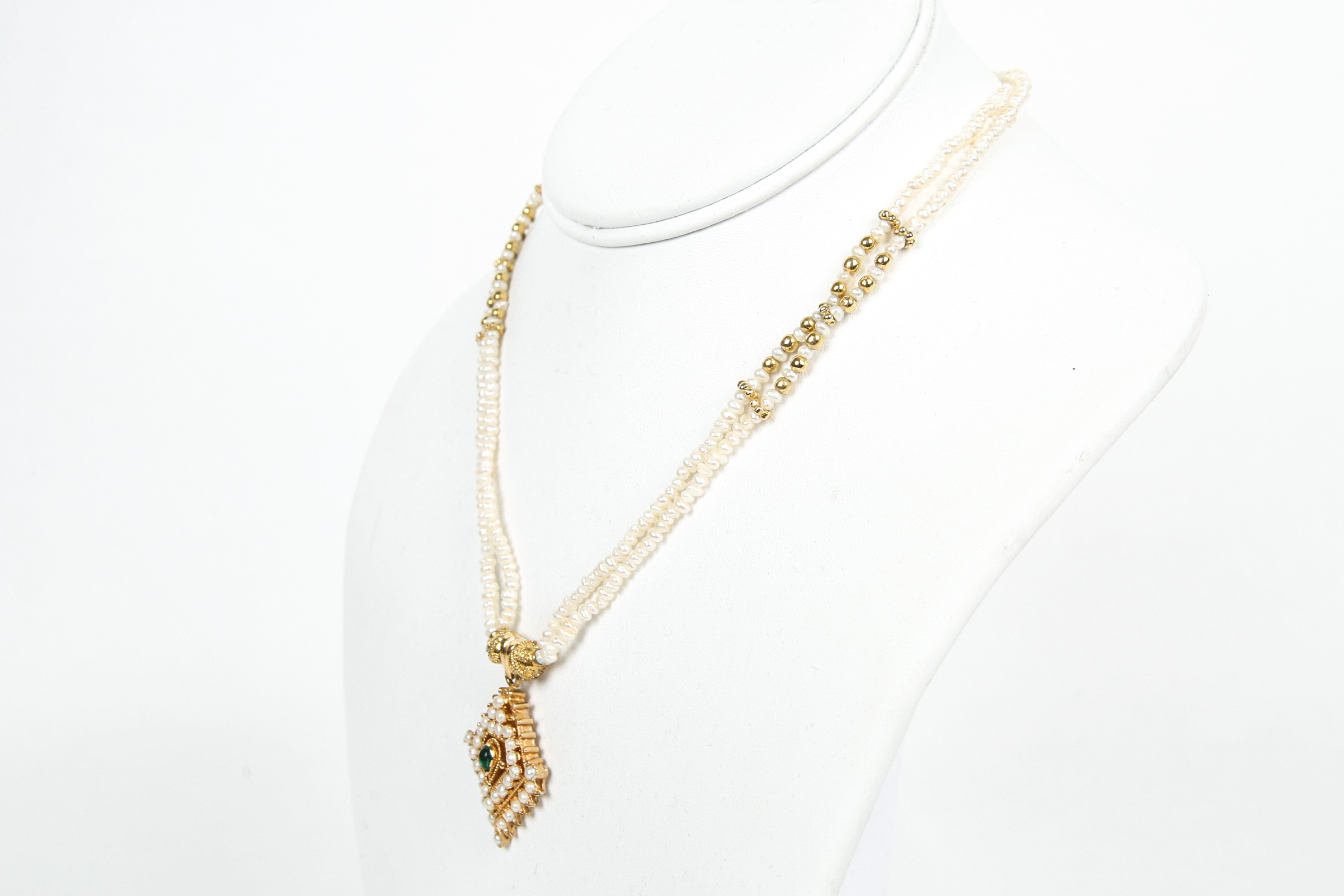 Indian Seed Pearl Necklace