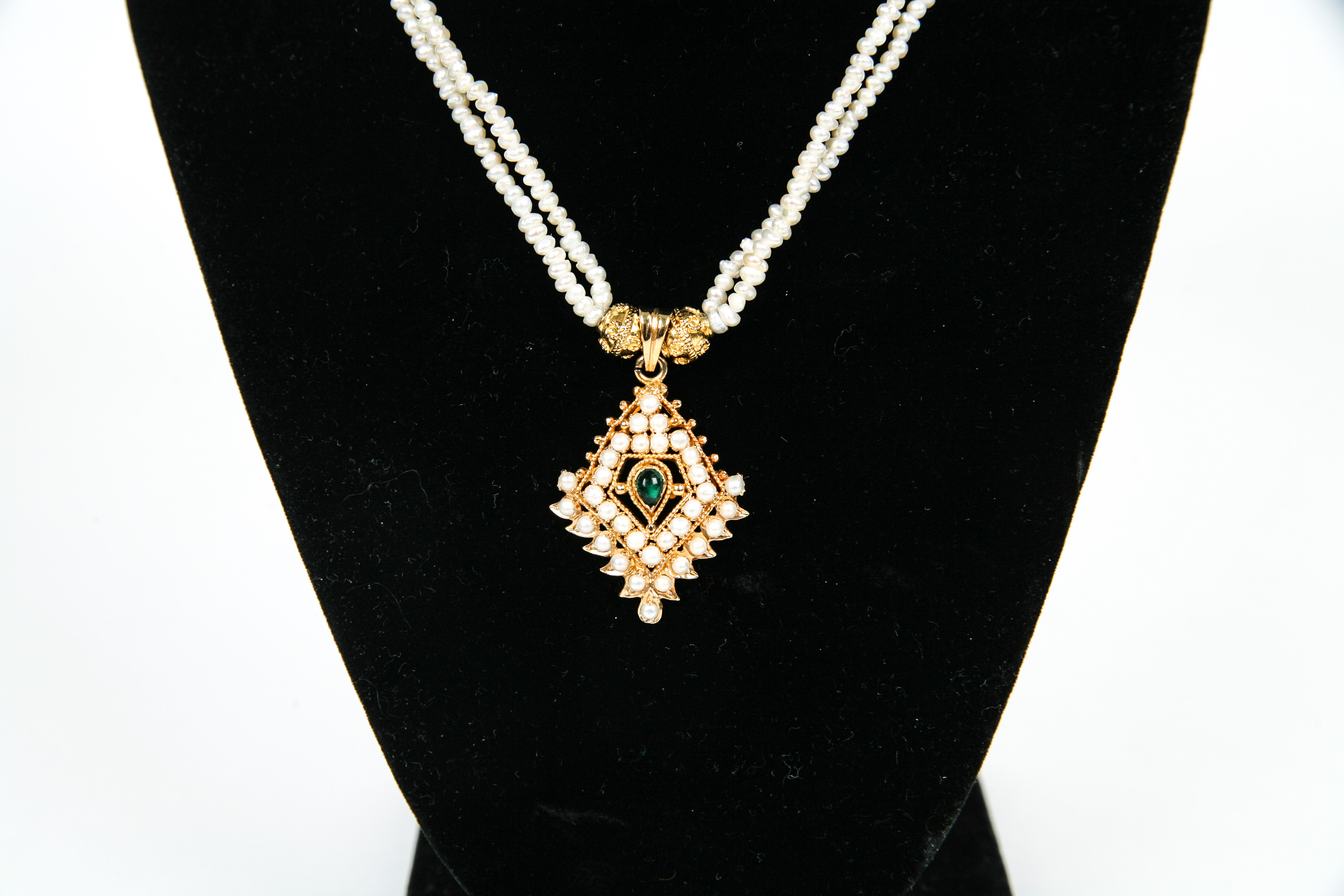 Indian Seed Pearl Necklace