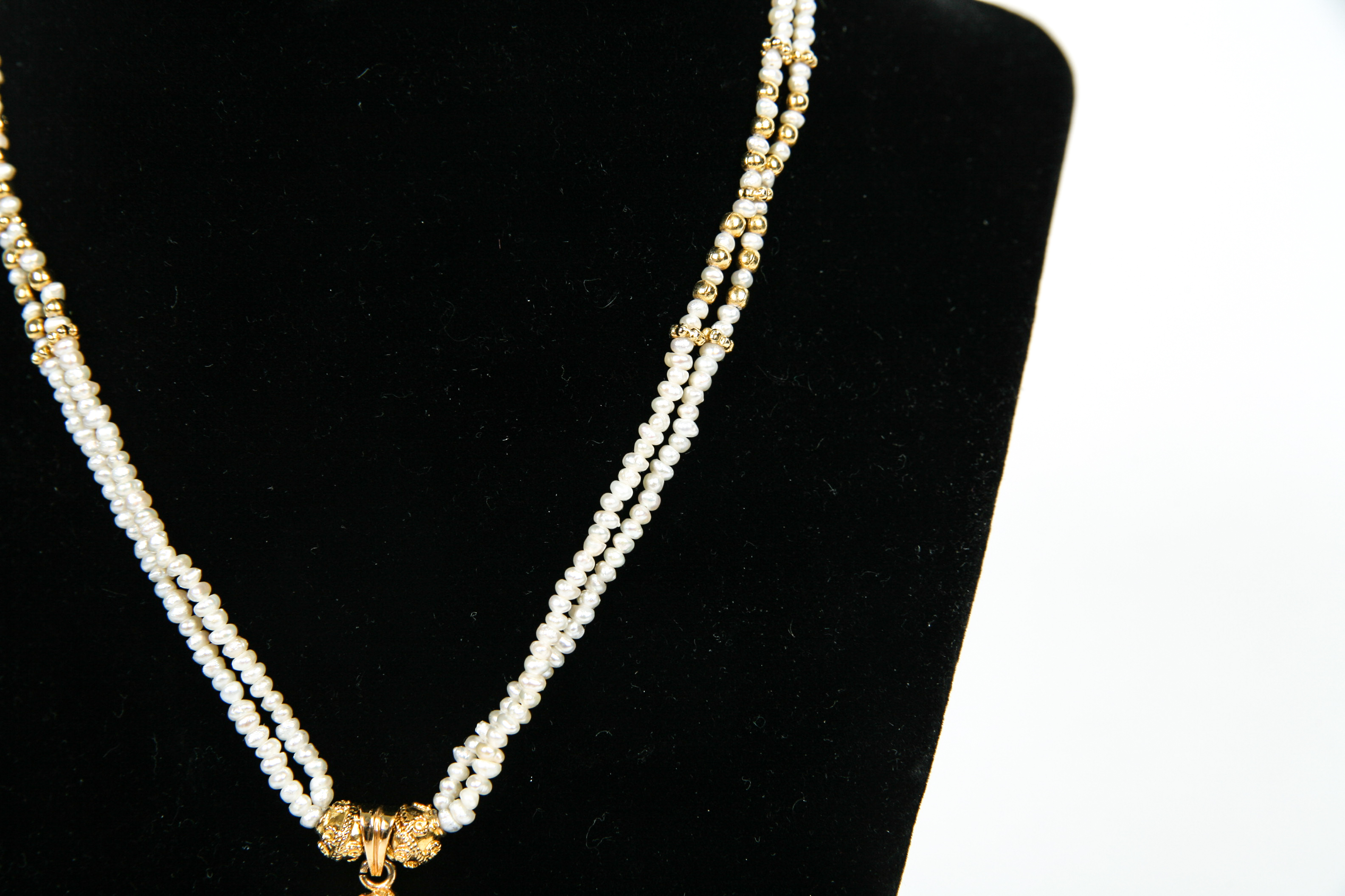 Indian Seed Pearl Necklace