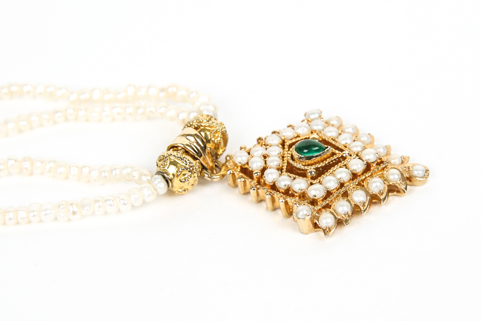 Indian Seed Pearl Necklace
