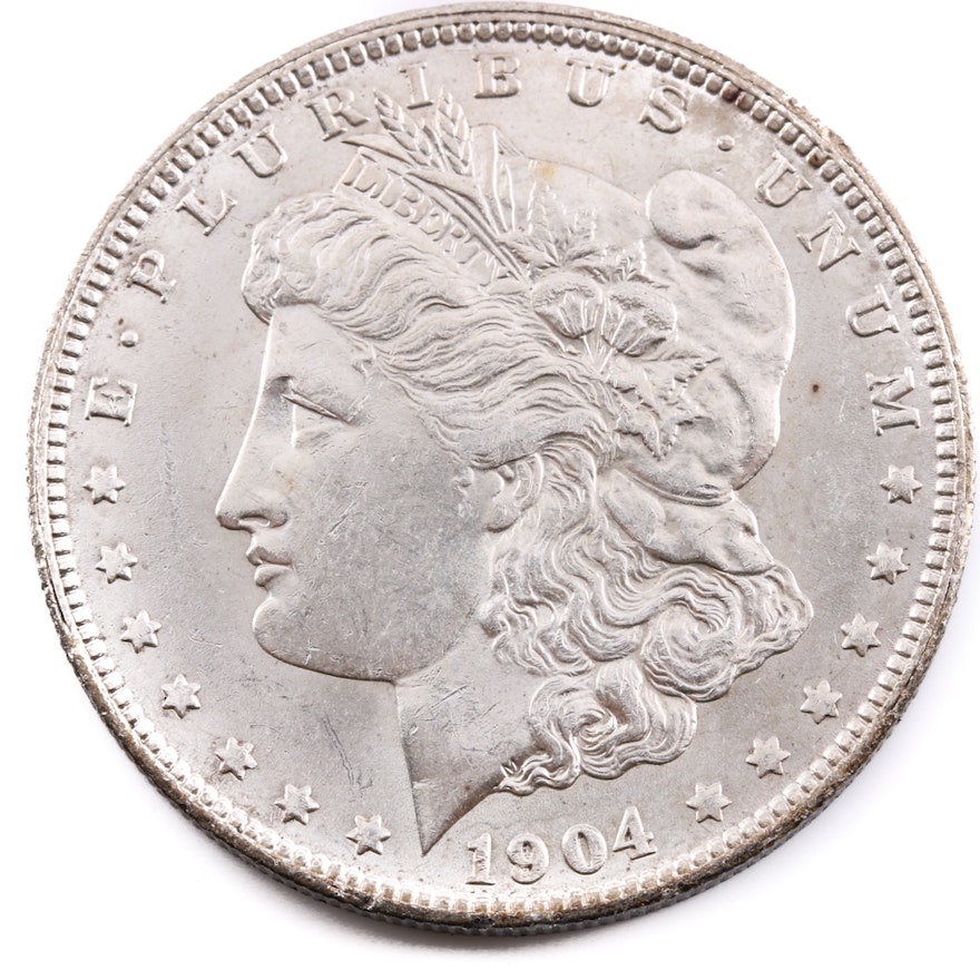 1904 O Silver Morgan Dollar