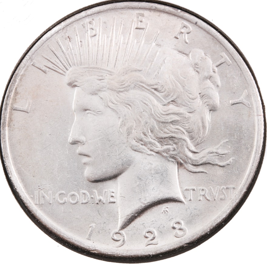 1923 Silver Peace Dollar