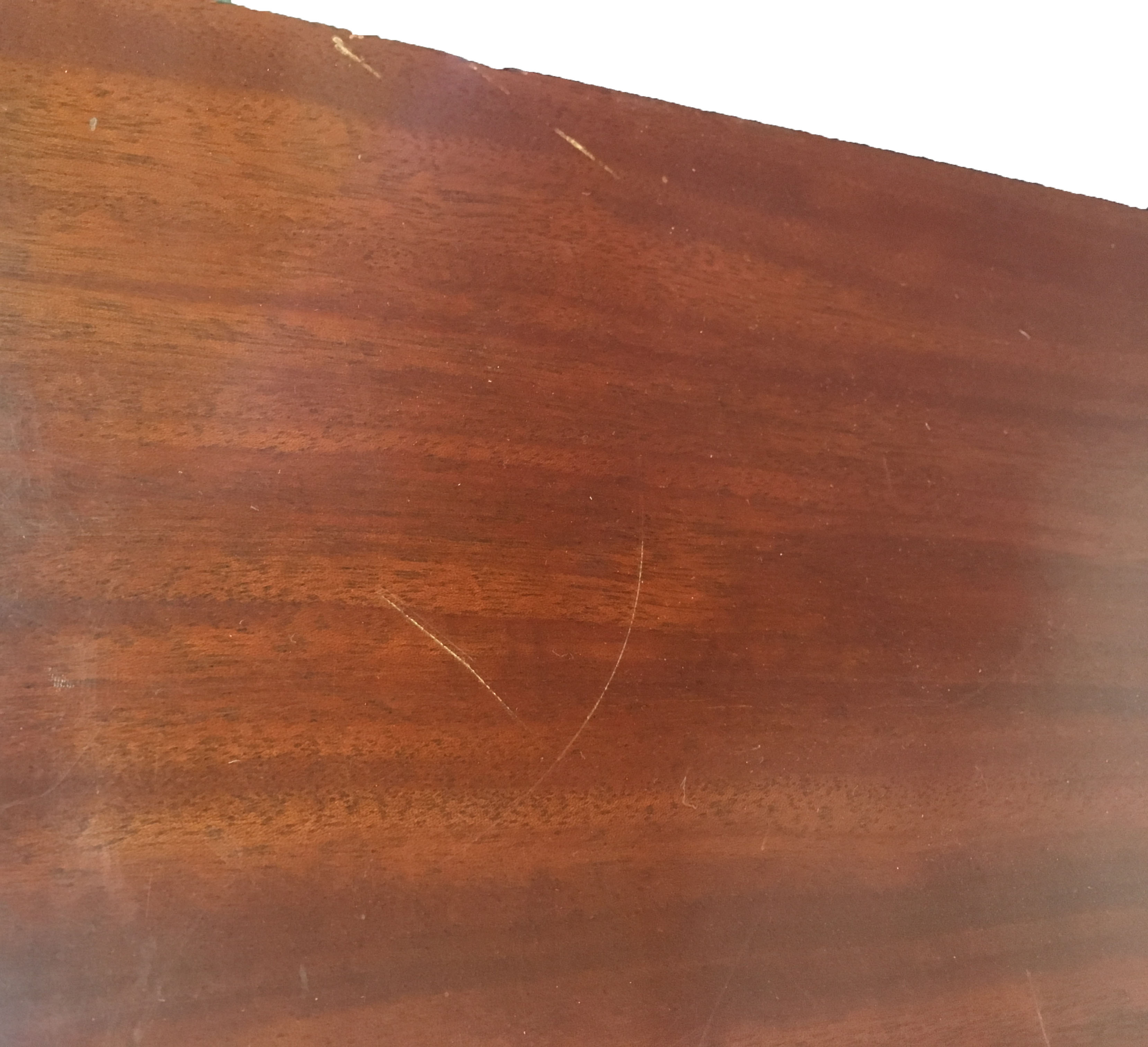 Colonial Revival Mahogany Bow-Front Chest