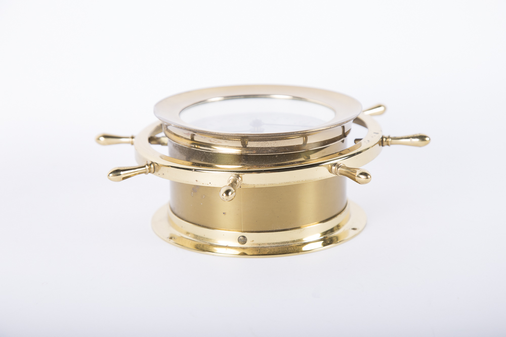 Seth Thomas "Helmsman" Ship's Bell Clock