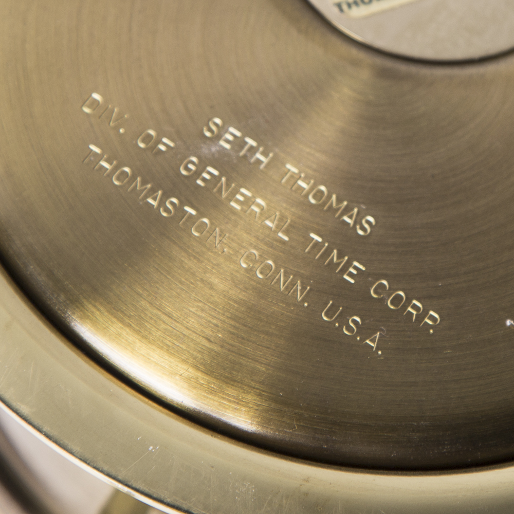 Seth Thomas "Helmsman" Ship's Bell Clock