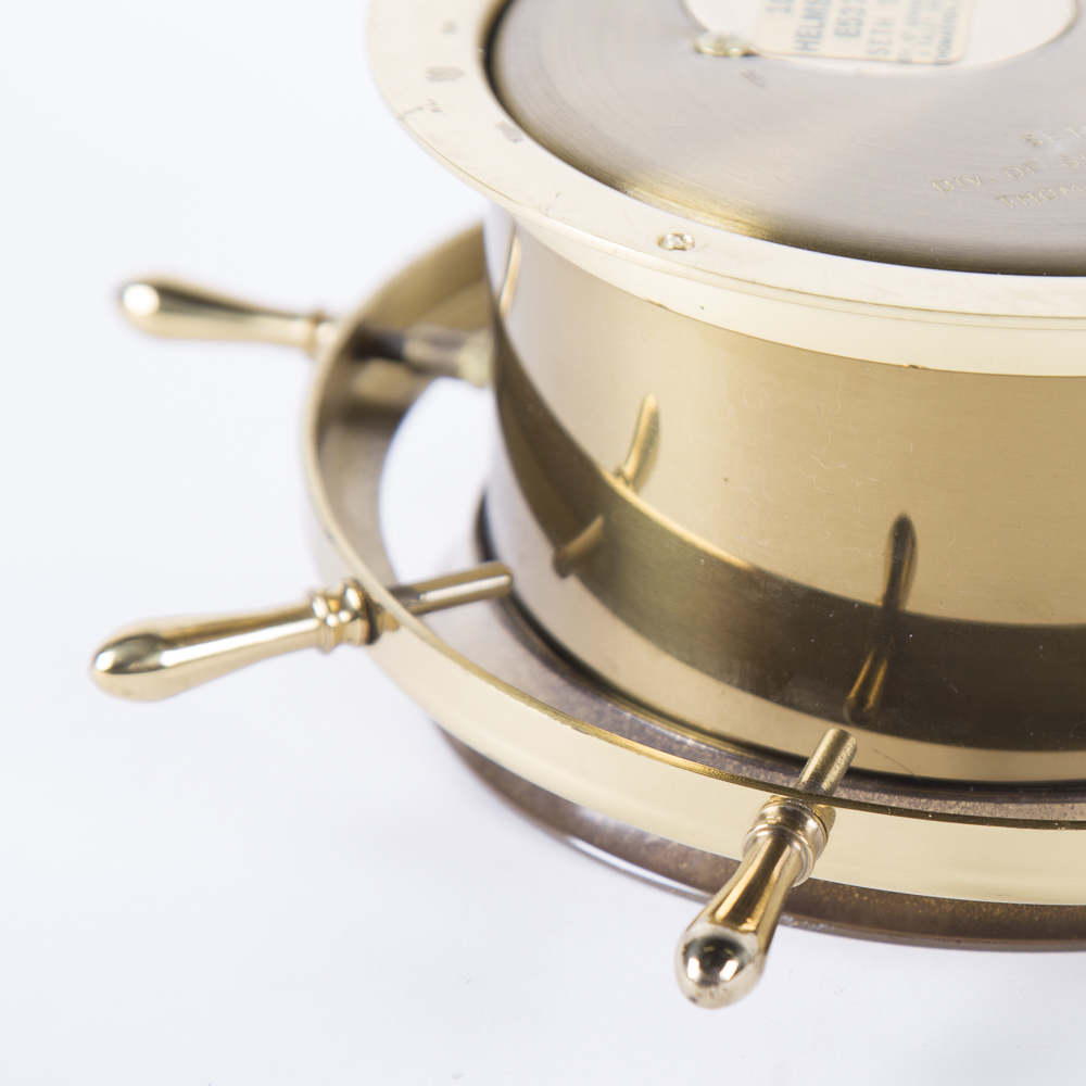 Seth Thomas "Helmsman" Ship's Bell Clock