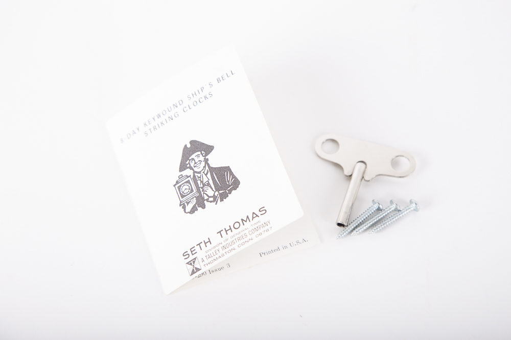 Seth Thomas "Helmsman" Ship's Bell Clock