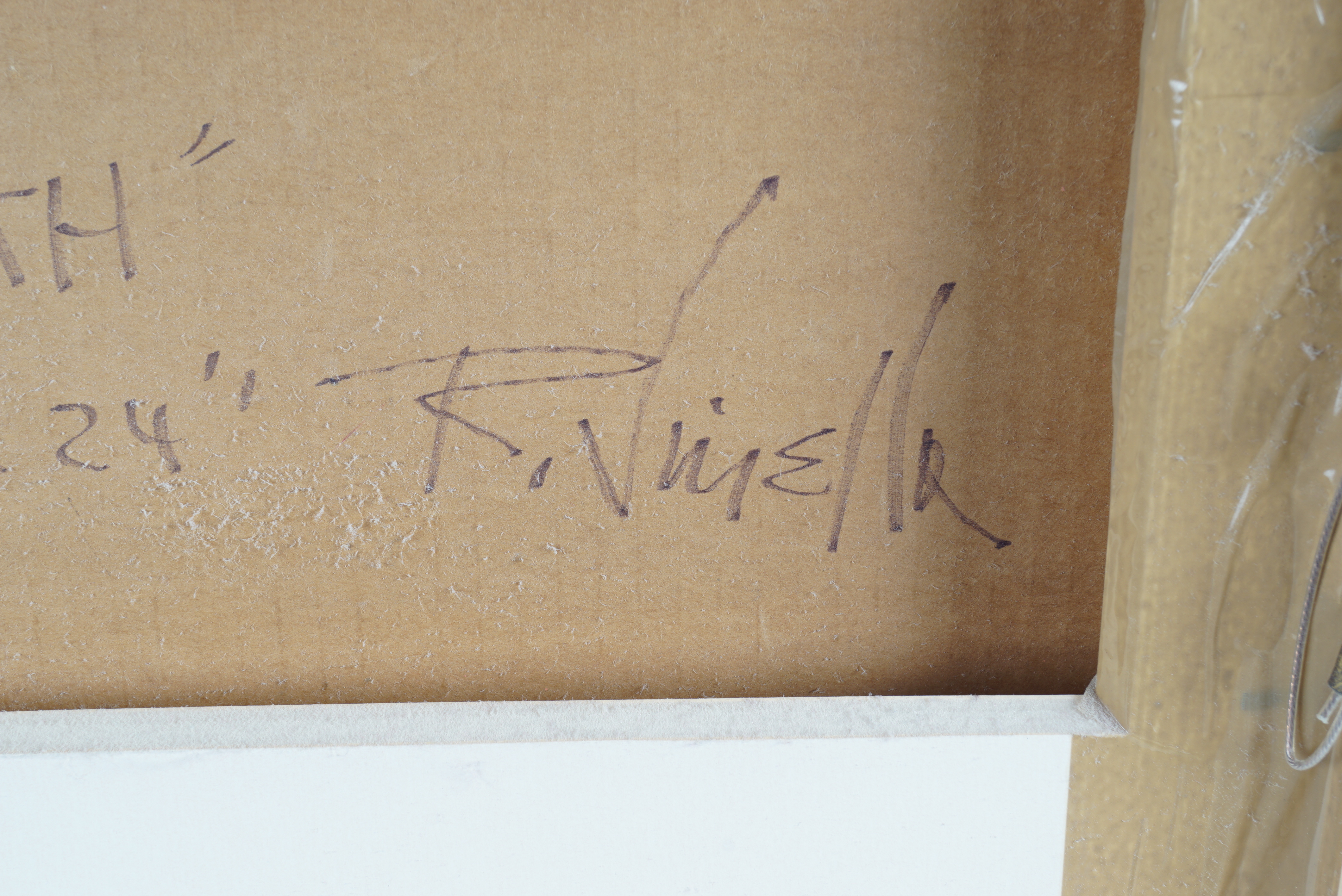 Ray Vinella Oil Painting on Canvas "Straight Dancer From The North"