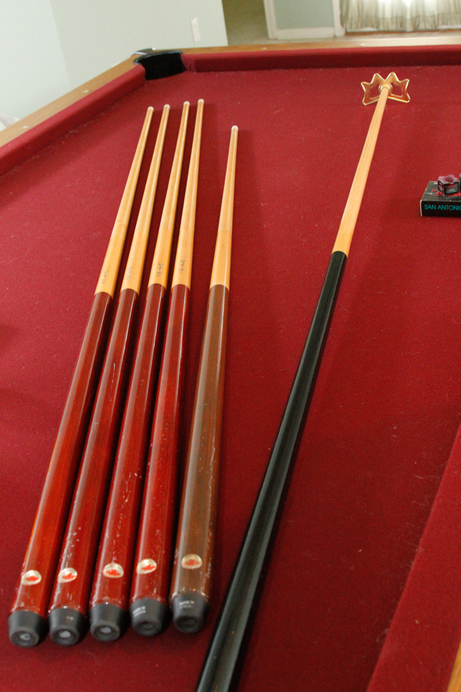 Kasson Elite Billiards Table and Equipment