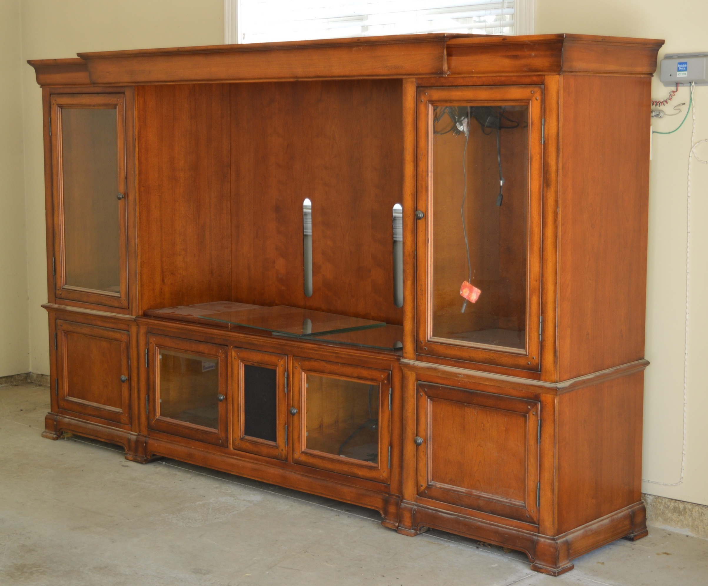 Large Pine Wall Unit