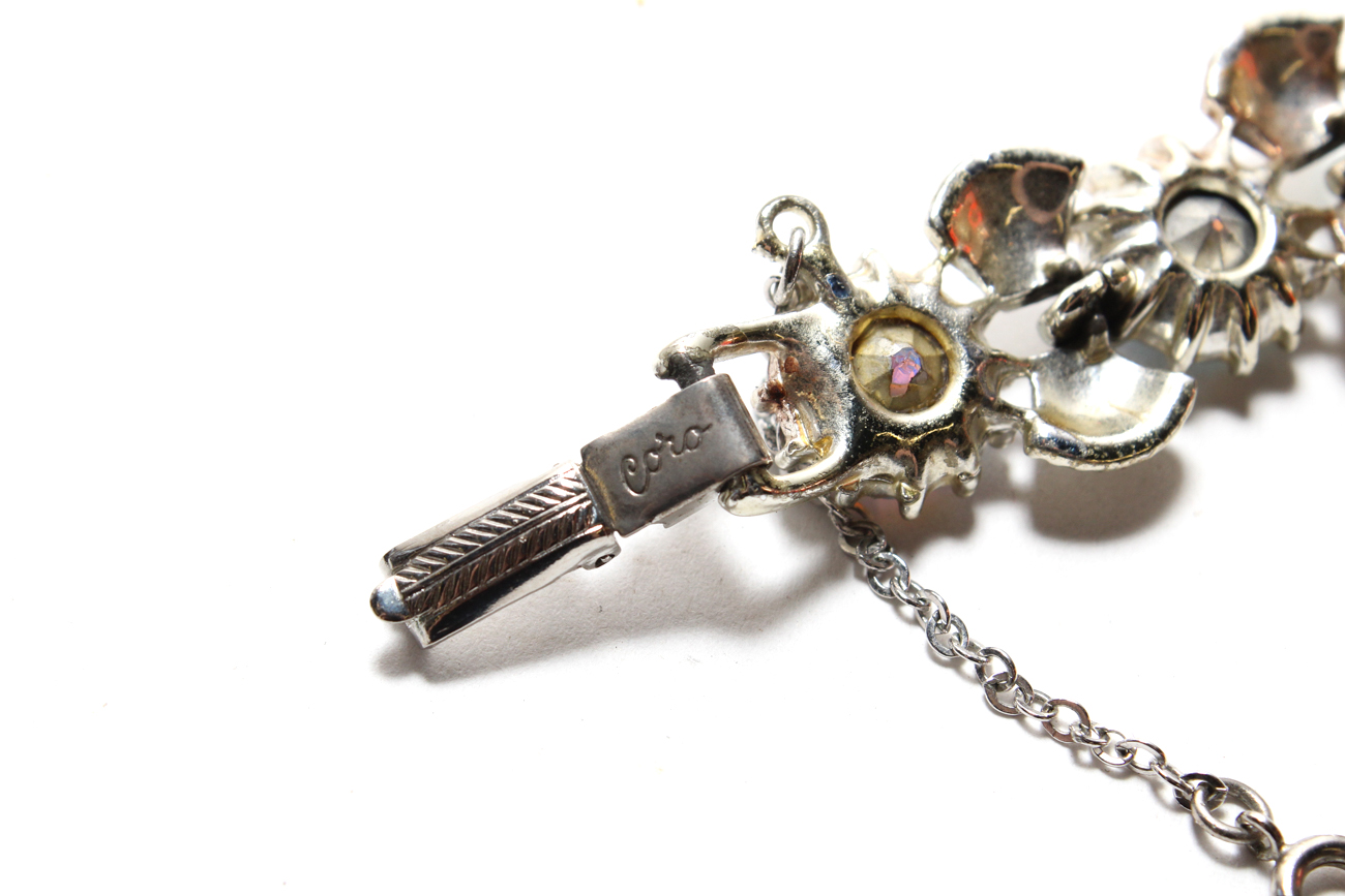 Vintage Rhinestone Bracelets Featuring Coro