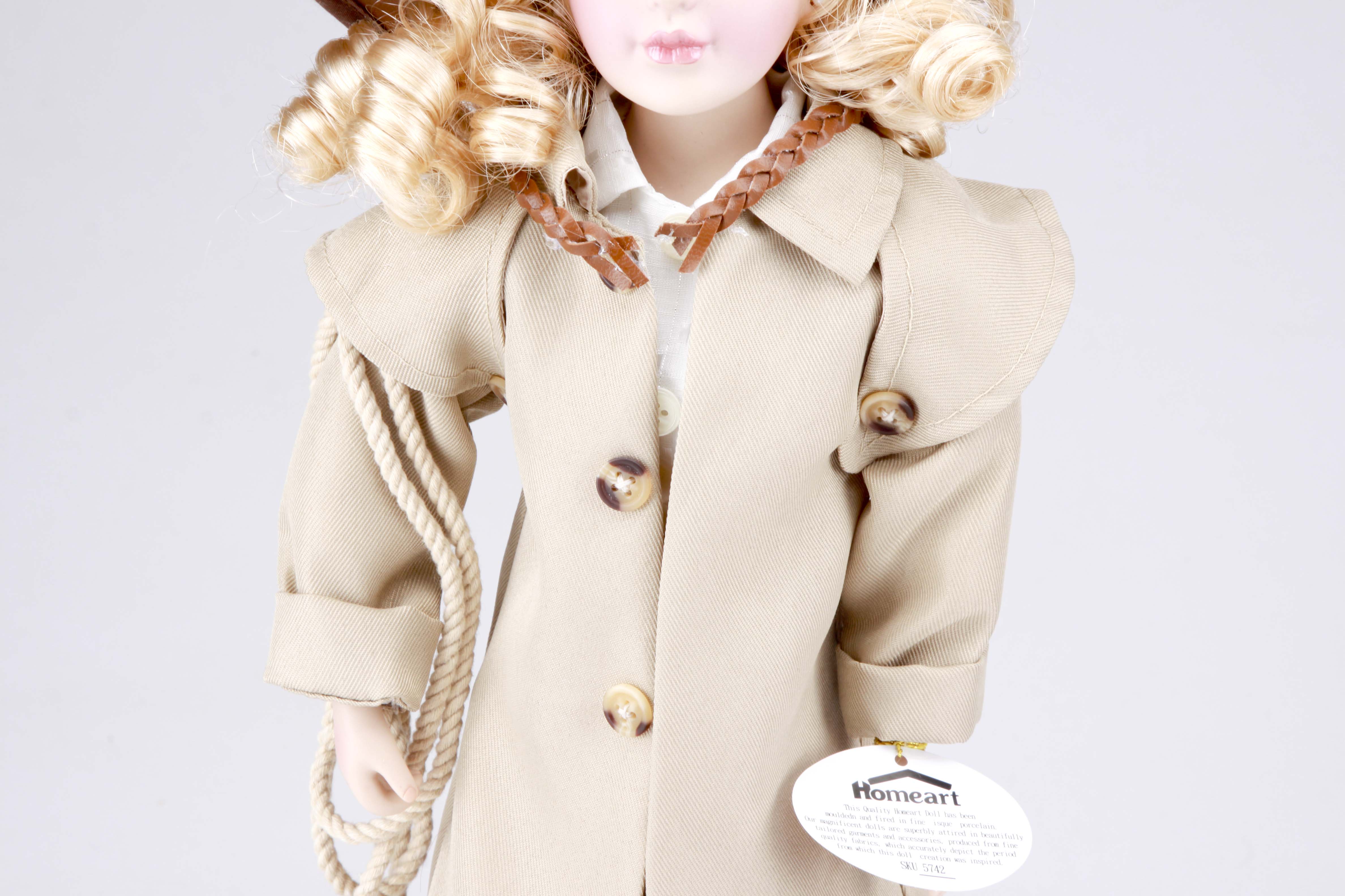 Homeart Porcelain Doll "Beth"