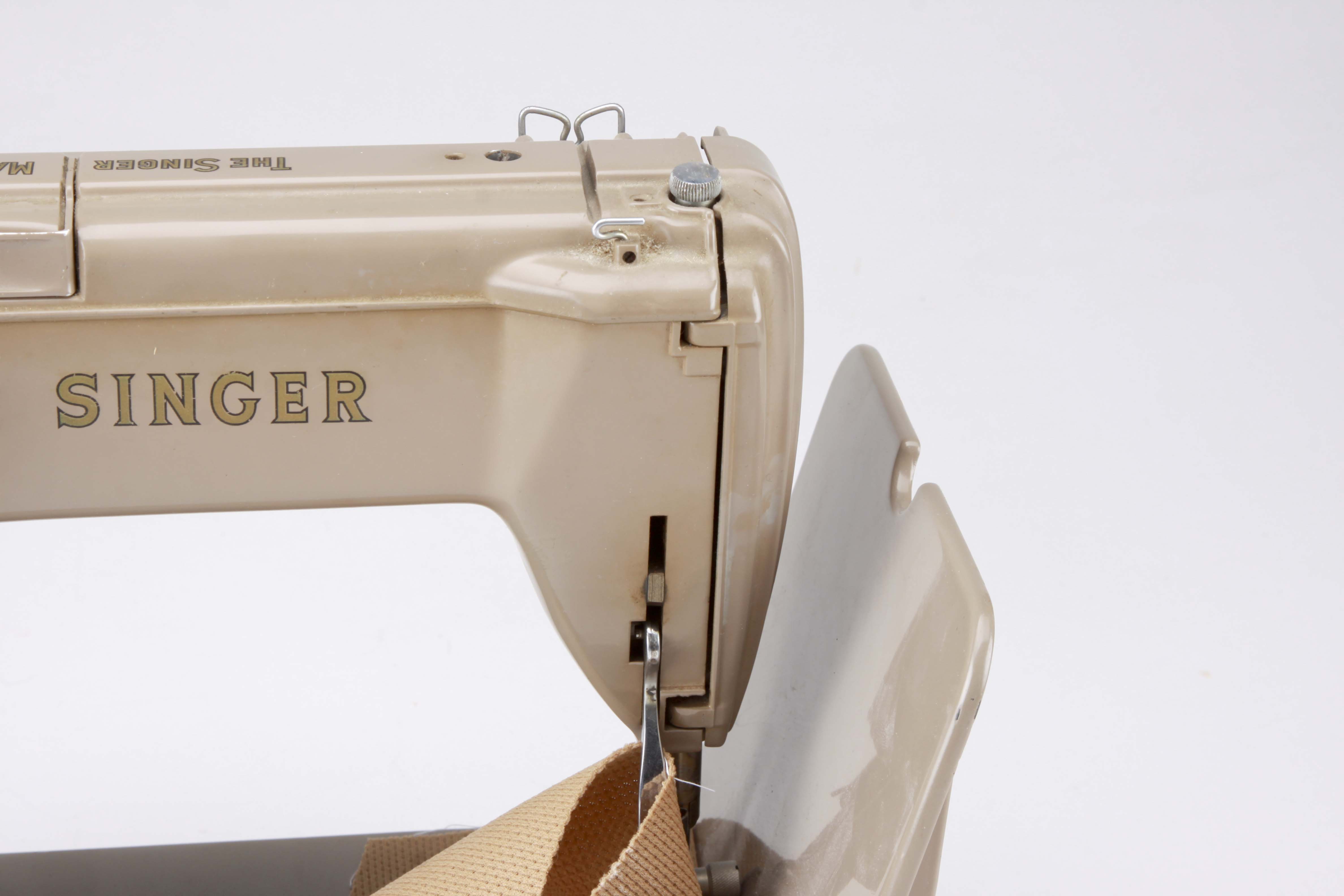 Vintage Singer 301A Sewing Machine with Case