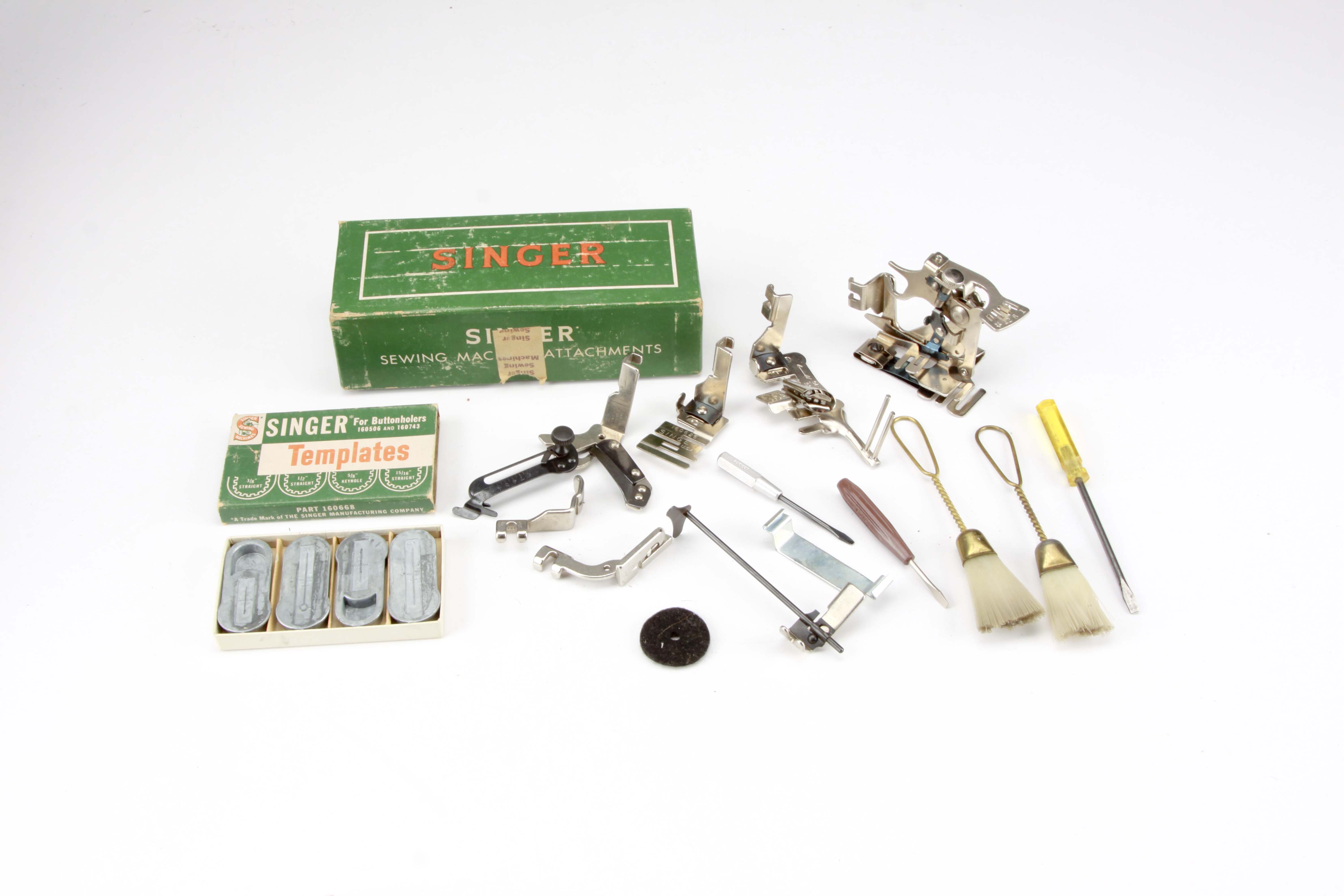 Vintage Singer 301A Sewing Machine with Case