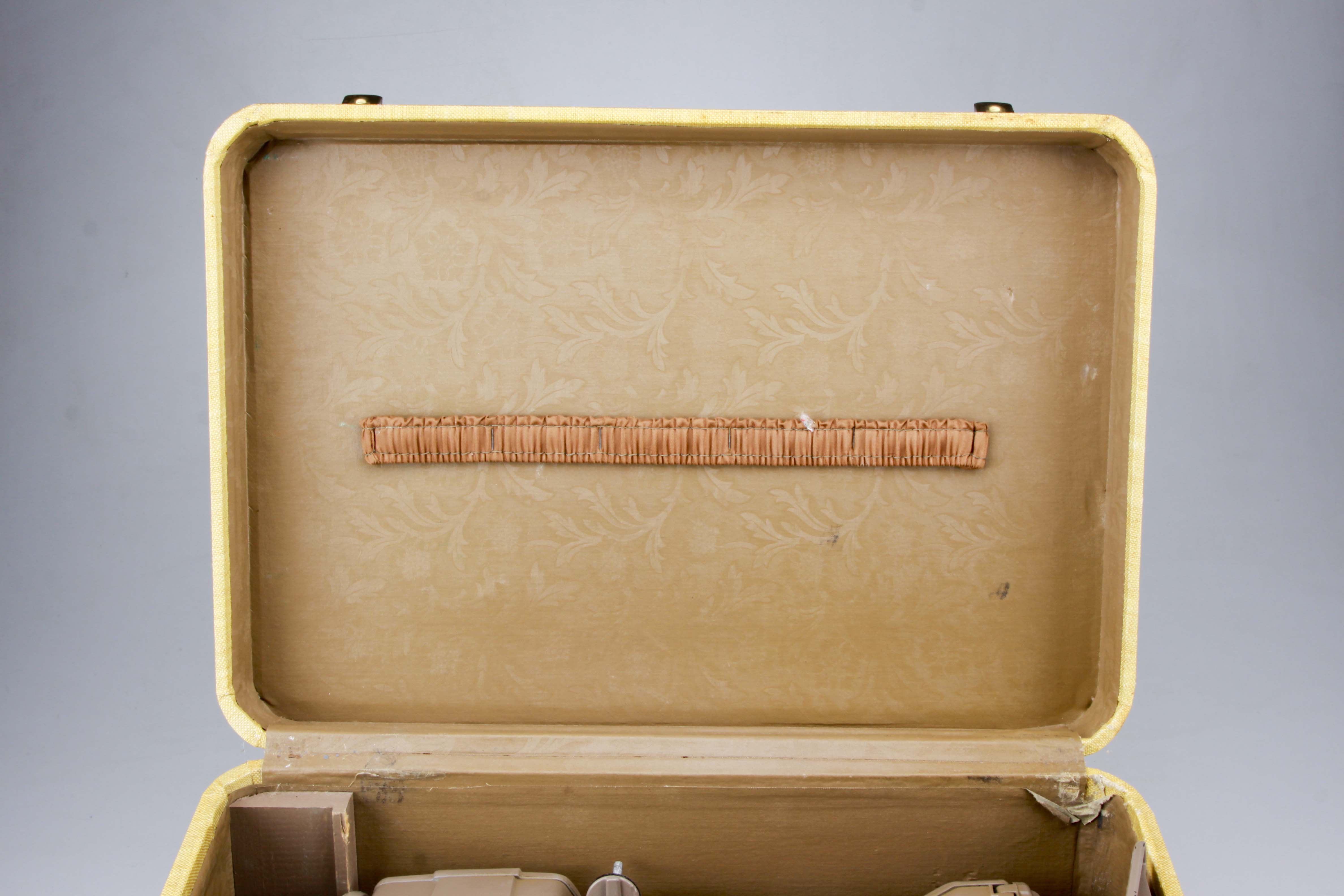 Vintage Singer 301A Sewing Machine with Case