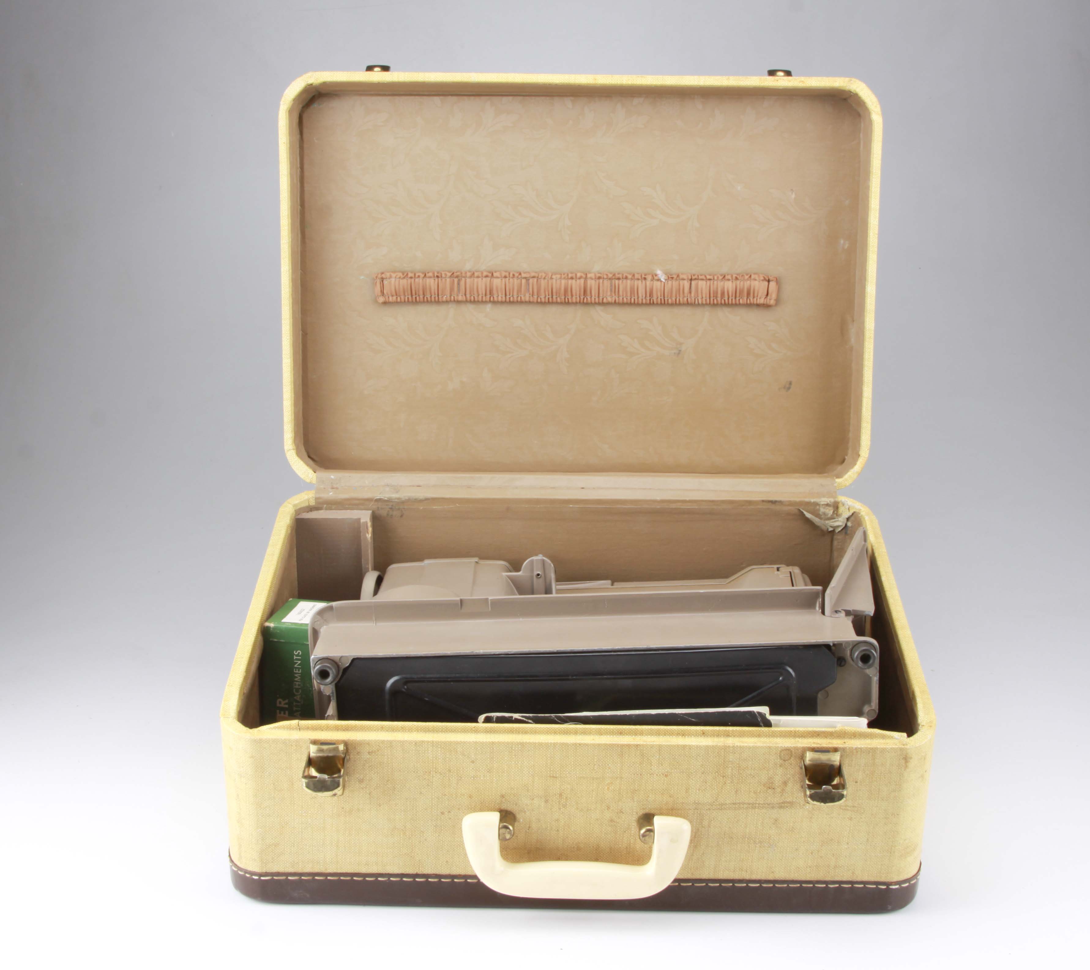 Vintage Singer 301A Sewing Machine with Case