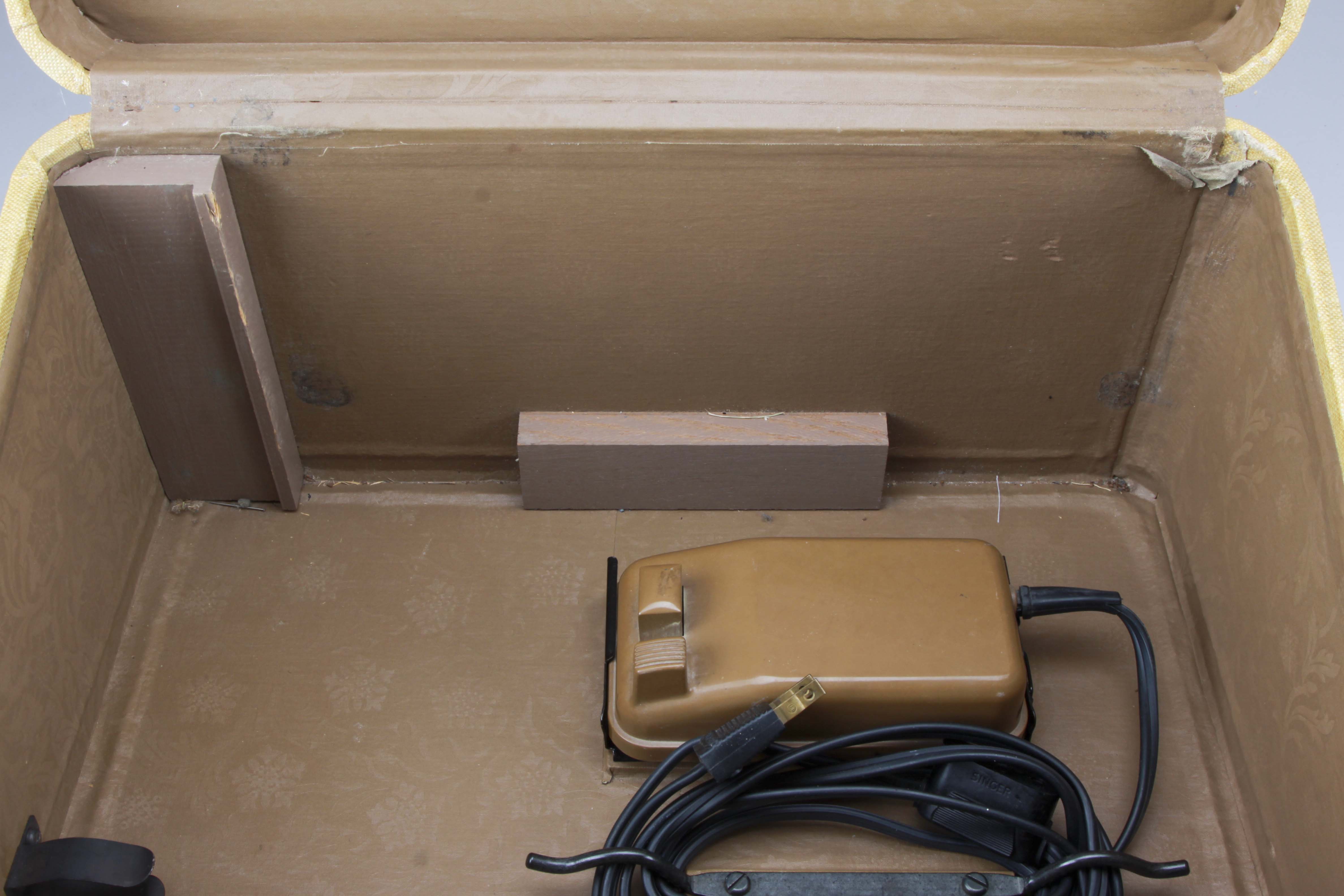 Vintage Singer 301A Sewing Machine with Case