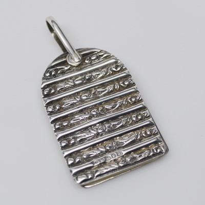 Antique Sterling Silver and Celluloid Chatelaine Dance Card Book