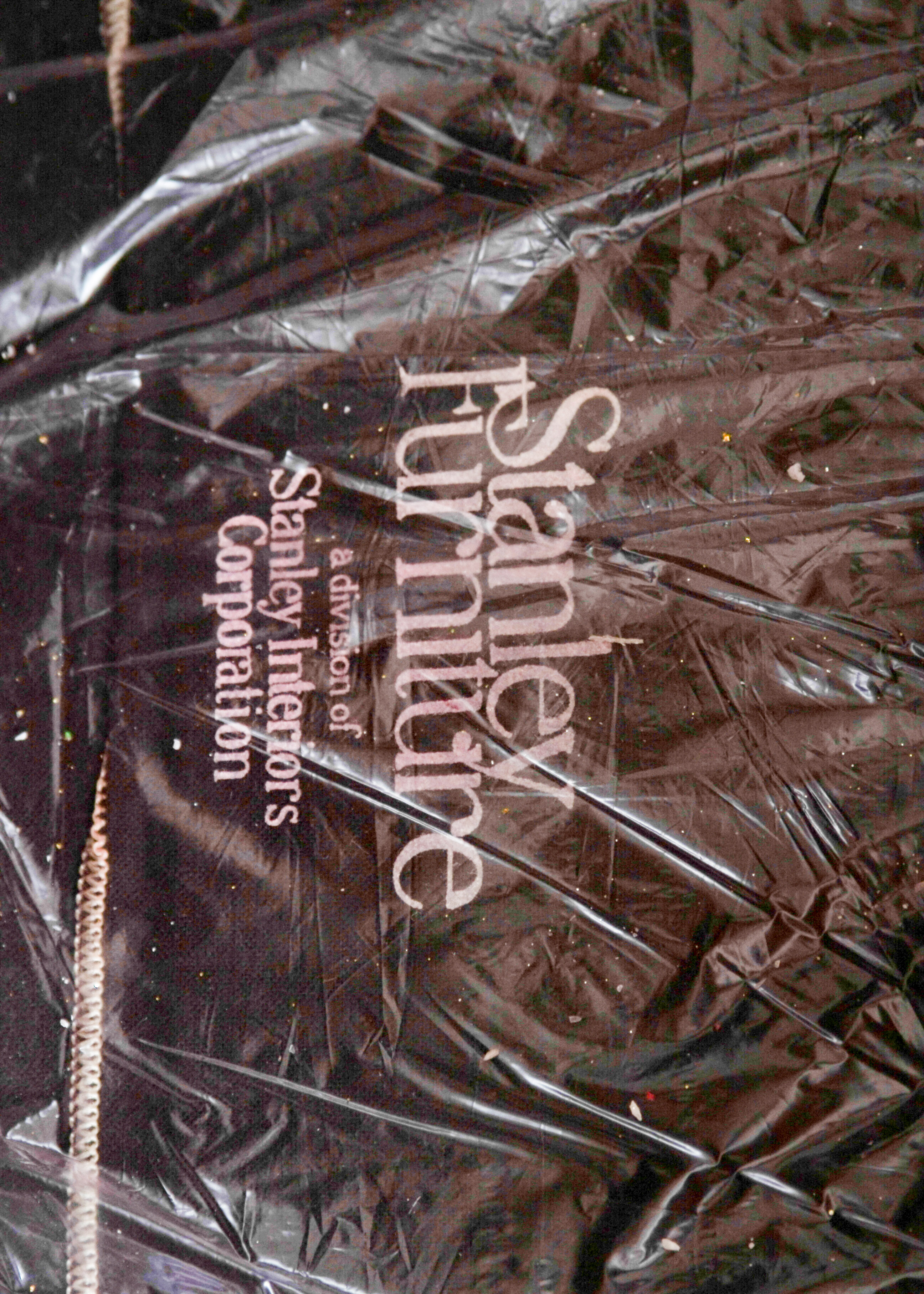 Stanley Furniture China Cabinet With Complementary Dining Table and Cane Back Chairs