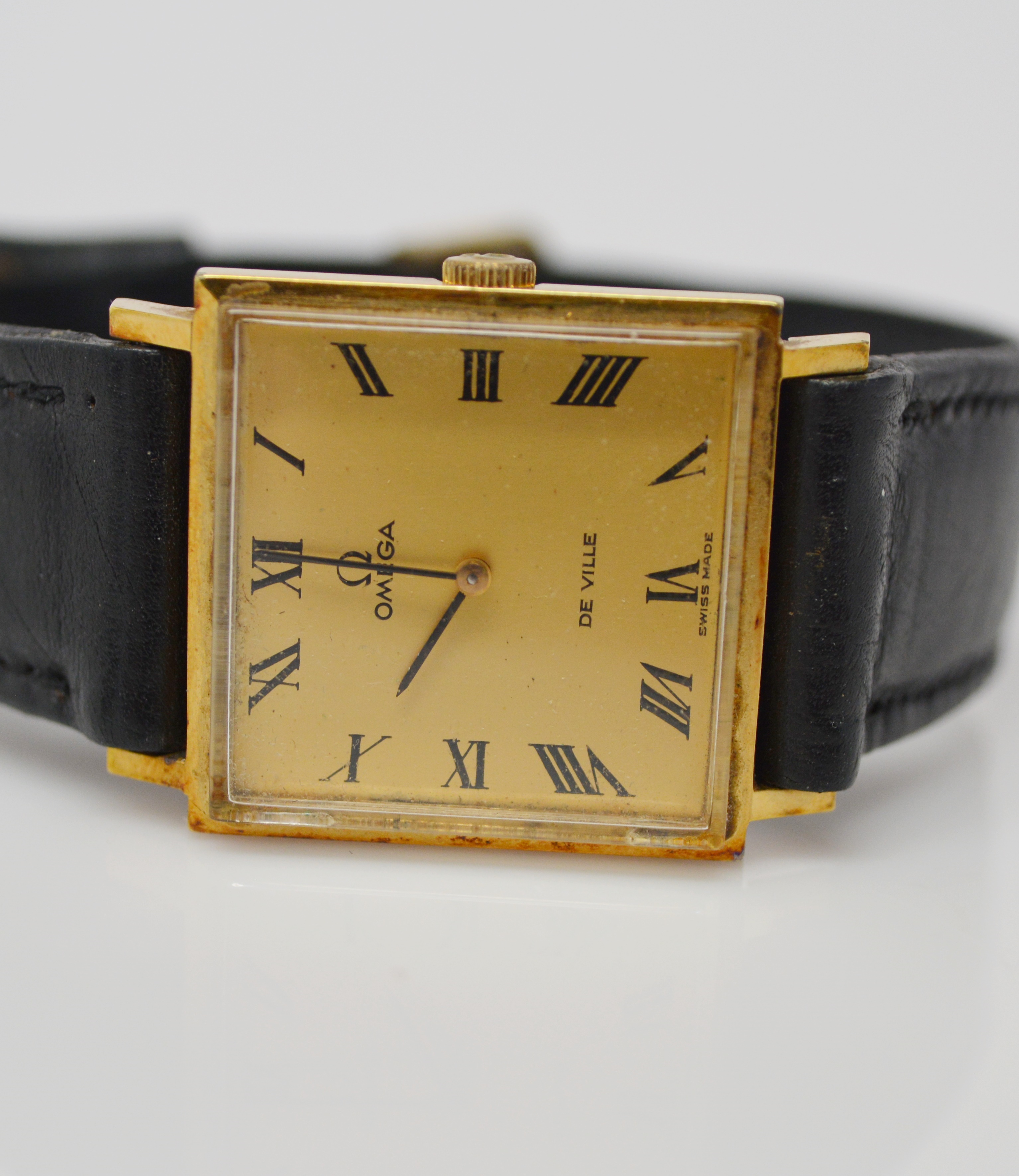 Omega DeVille Gold Plate Men's Watch