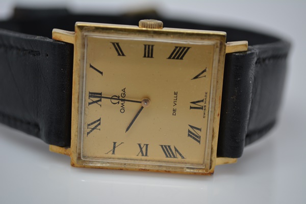 Omega DeVille Gold Plate Men's Watch