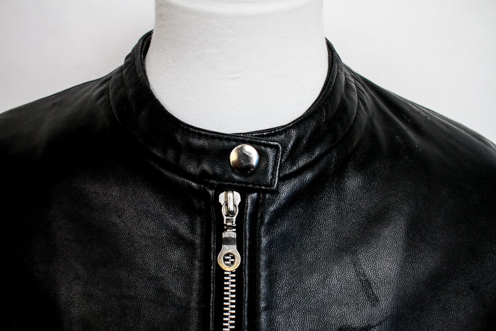 Nicole Miller Black Leather Jacket