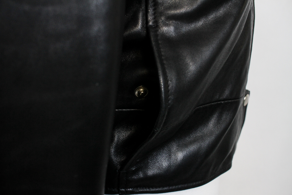 Nicole Miller Black Leather Jacket