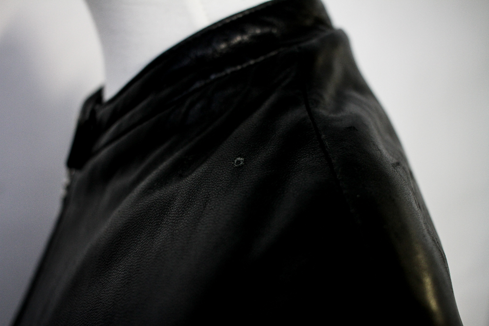 Nicole Miller Black Leather Jacket