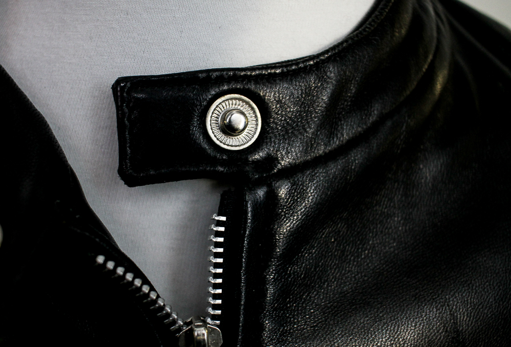 Nicole Miller Black Leather Jacket