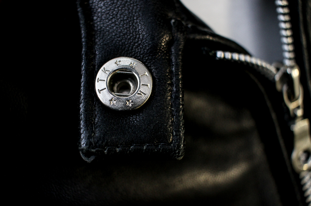 Nicole Miller Black Leather Jacket