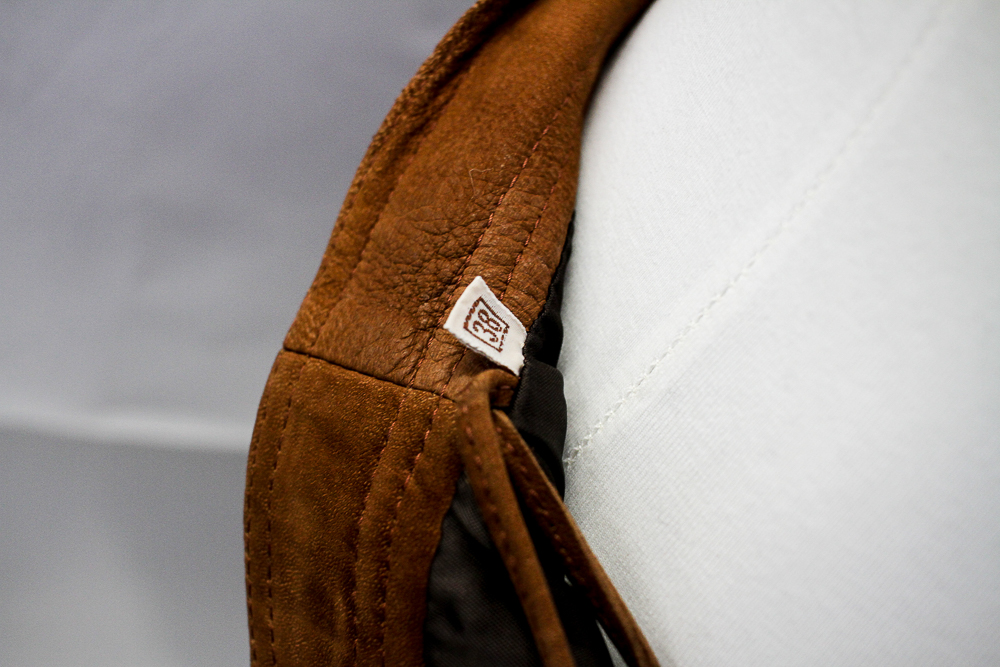 Ted Lapidus Chestnut Suede Skirt Suit