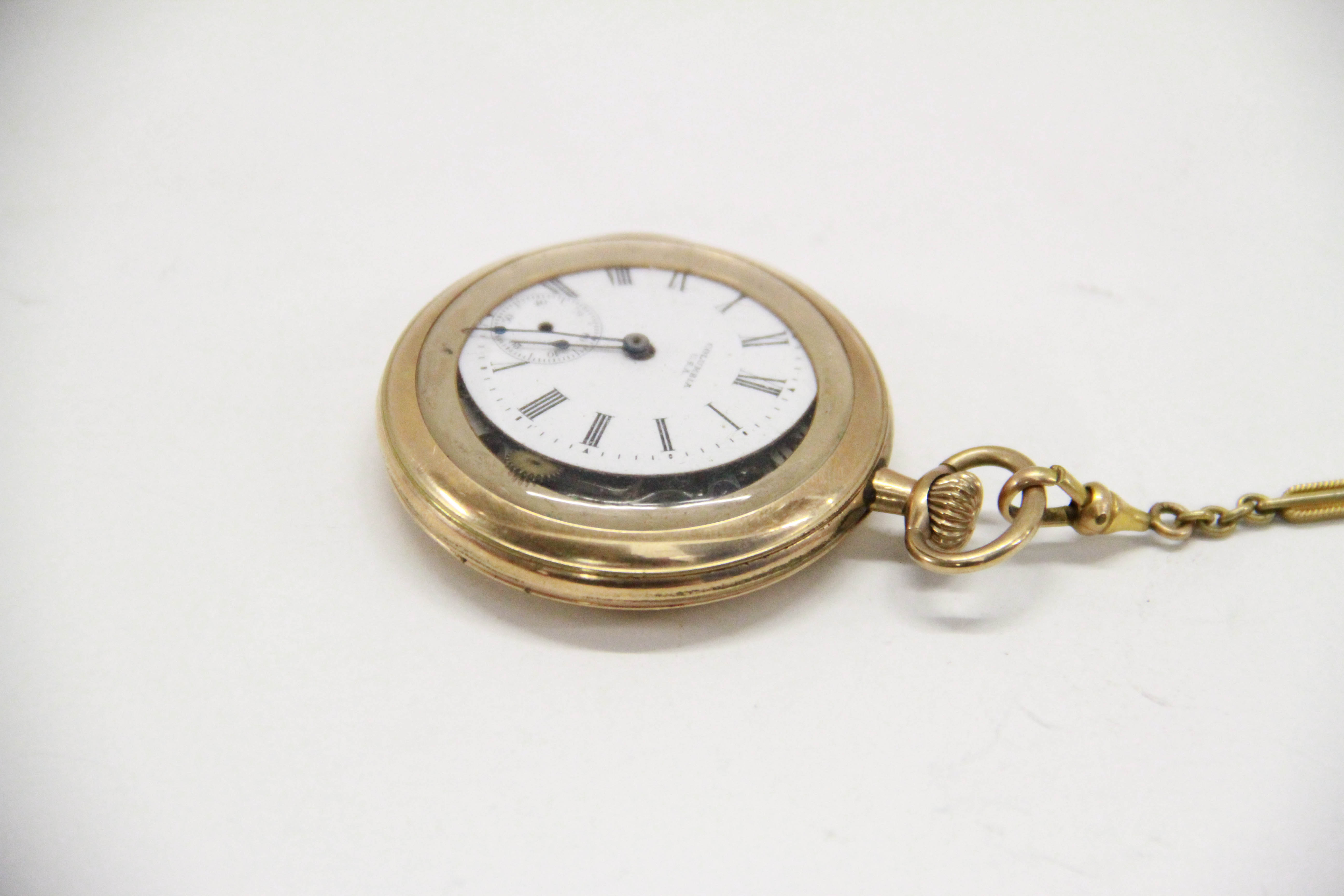 Gold Filled Columbia Pocket Watch