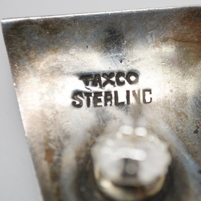 Two Pair of Sterling Silver Abalone Pierced Earrings