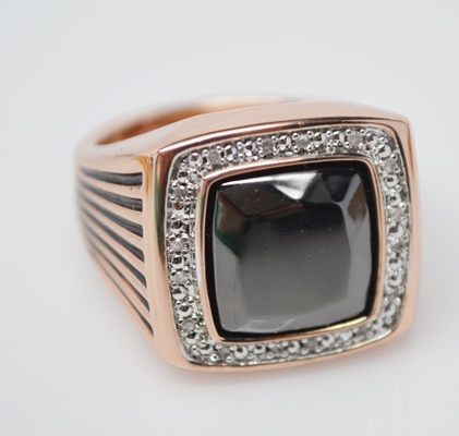 Two Men's Stainless Steel Necklaces, Bracelet and Ring