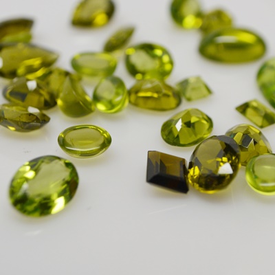 Collection of Loose 36.33 CTW Peridot Gemstones