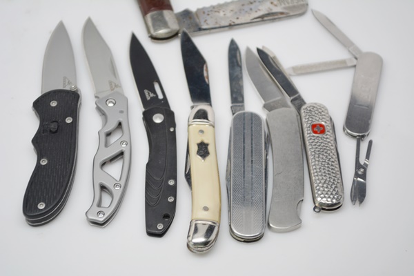 Collection of Nine Pocket Knives