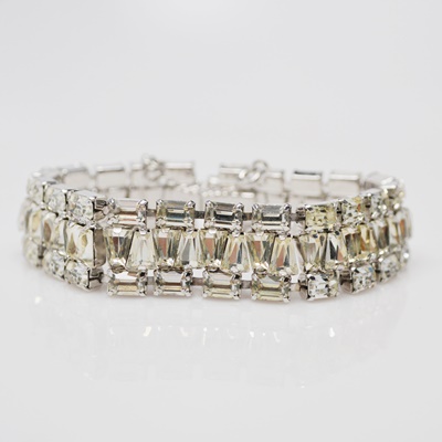 Weiss Vintage Rhinestone Bracelet