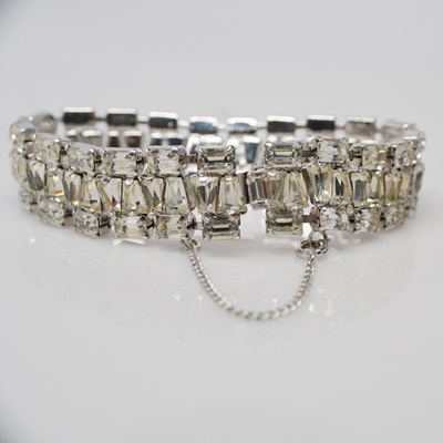 Weiss Vintage Rhinestone Bracelet