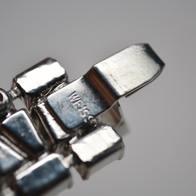 Weiss Vintage Rhinestone Bracelet